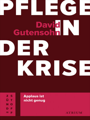 cover image of Pflege in der Krise